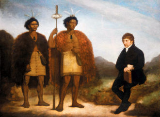 Hongi Hika and Waikato with Thomas Kendall in England in 1820 